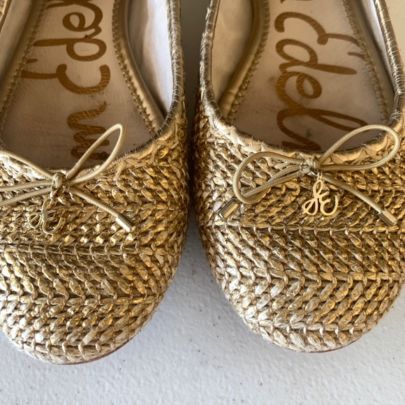 Sam Edelman Falcon 2 Metallic Ballet Flat Size 8.5 M - Picture 7 of 8
